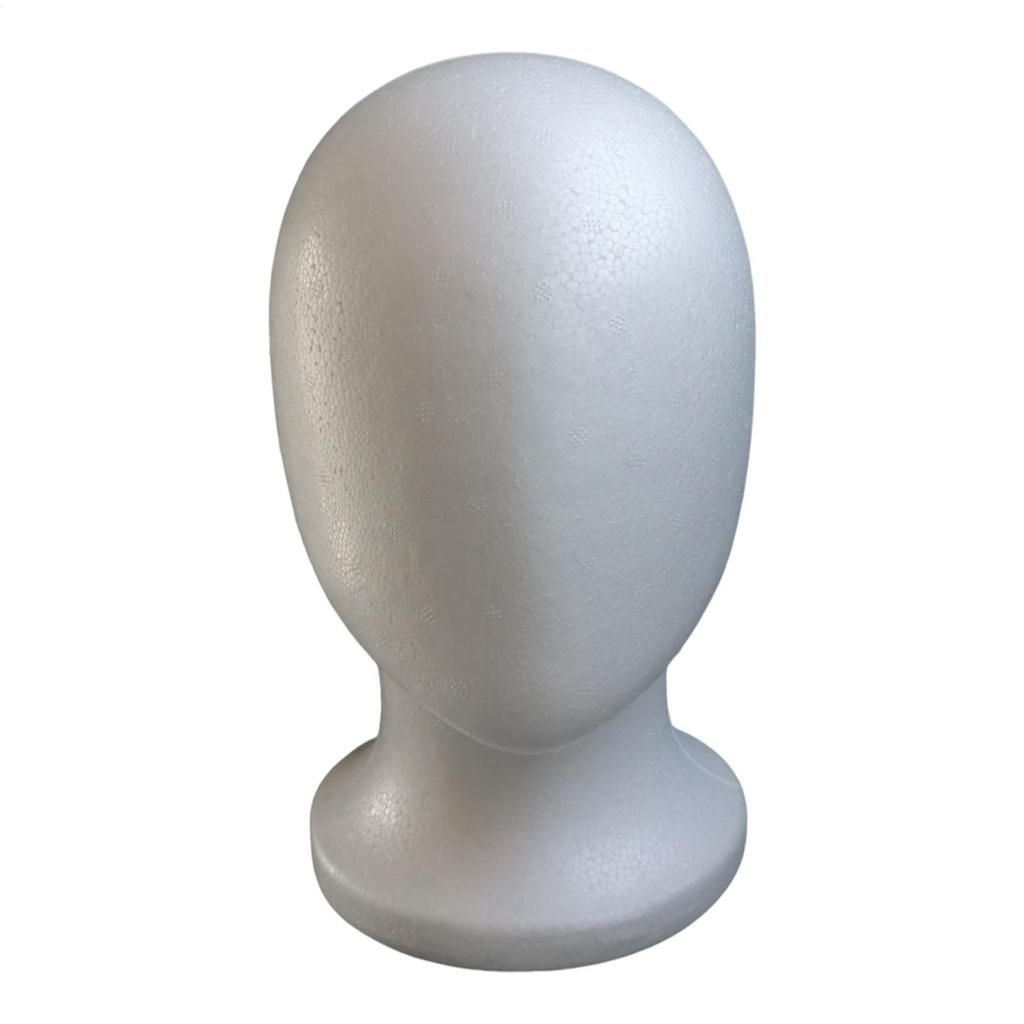 Faceless Foam Wig Head Foam Mannequin Stand Holder Cosmetics Display Stand for Hair Travel Salon Hairpieces Model Hats Style