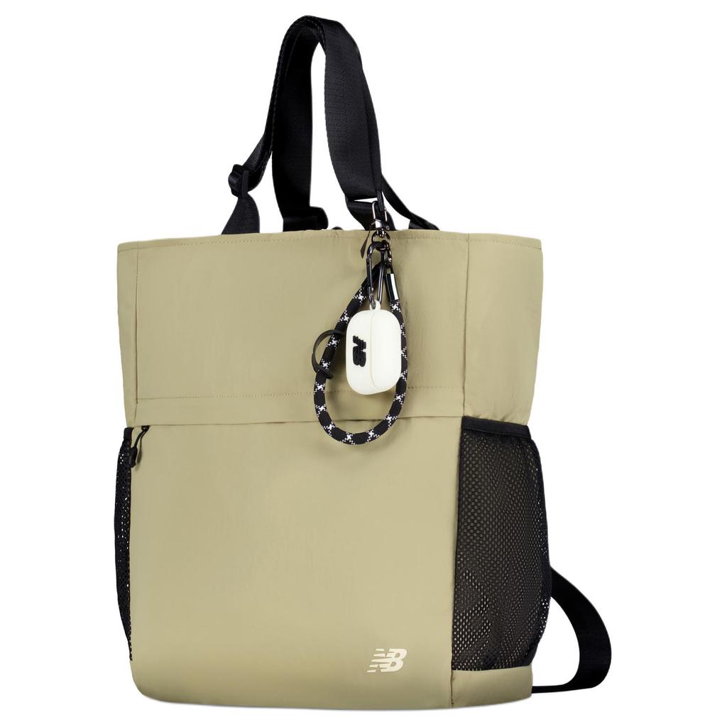 New Balance 21.7L Versatile Fabric Dual-Shoulder Tote Bag Unisex bags Light-Gray LAB52410-TWF