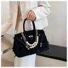 2024 Pearl Chain Retro Shoulder and Crossbody Bag