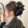 2026 High Quolity Womens Padded bow clip Bowknot Hair Clip Headwear Hairgripes Elegant Tassel Ponytail Hairclip