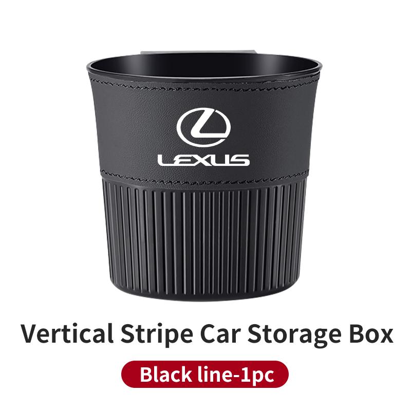 

Car Door Trash Can Seatback Cup Holder Tools Storage Box Interior For Lexus UX250h RX450h CT200h RX400h NX300h RX350 RX300 GX