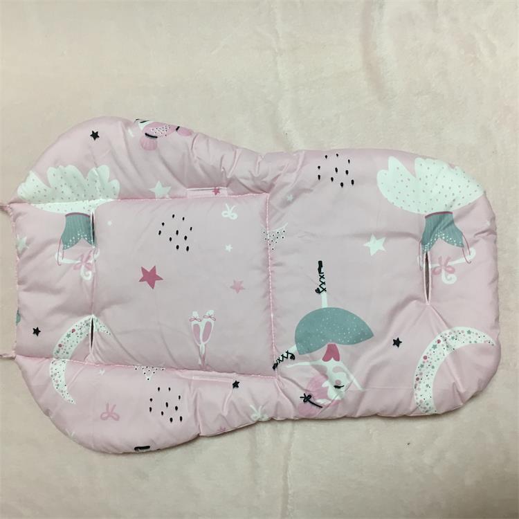 

Многоцветная радужная хлопковая подушка-вкладыш для коляски и стульчика для кормления