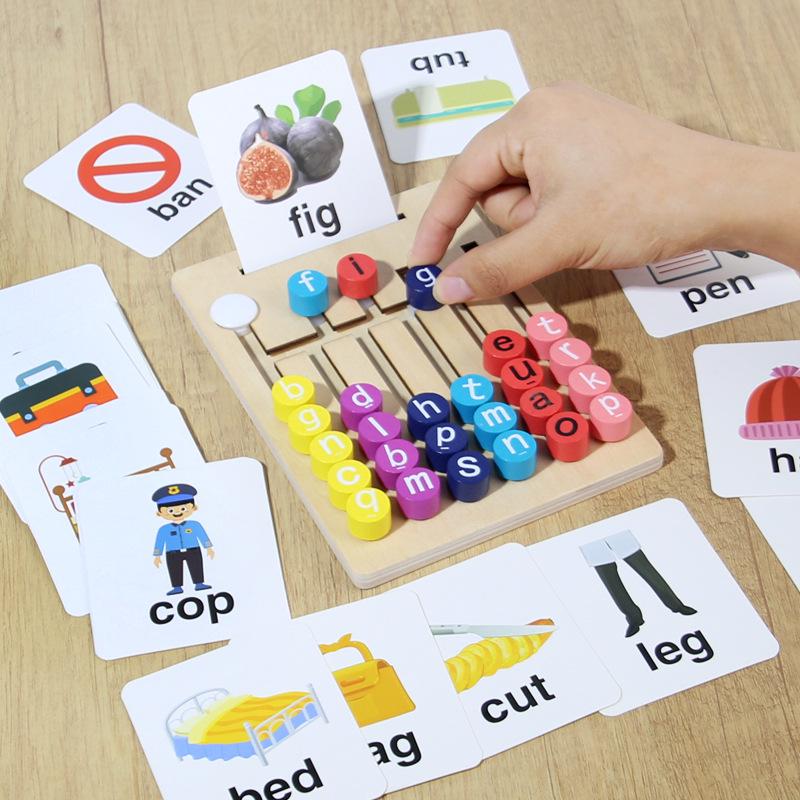 Children's Vowel & Logic Educational Toy for Early Learning & Intellectual Development