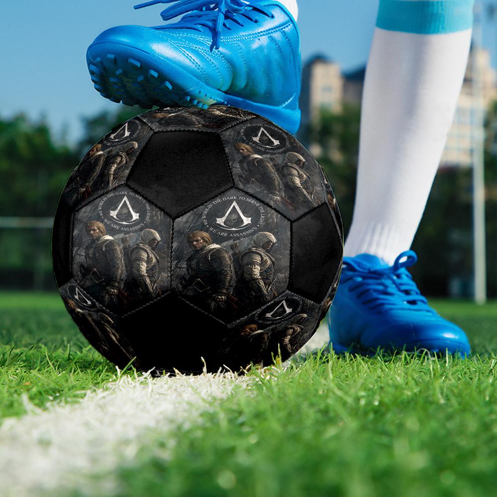 Assassin's Creed Theme Size 5 Soccer Ball, Suitable for Both Indoor and Outdoor Matches, a Gift Suitable for Everyone.