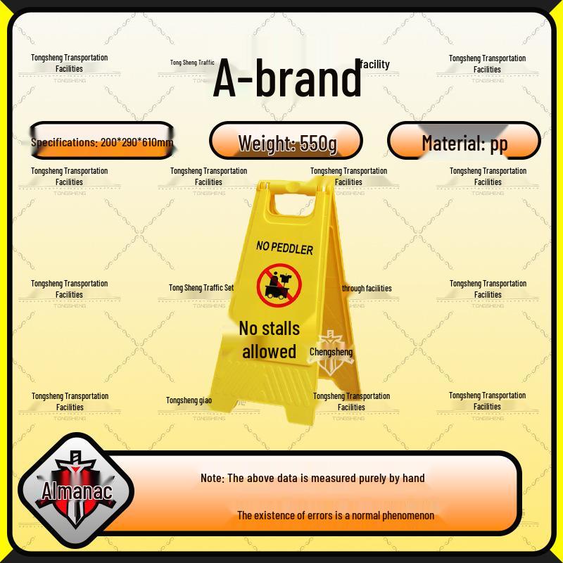 A-Frame Plastic Wet Floor & No Parking Safety Sign