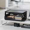 Perforated Board Foldable Storage Baskets Dopamine Folding Storage Crate Desktop Bookshelf  Home