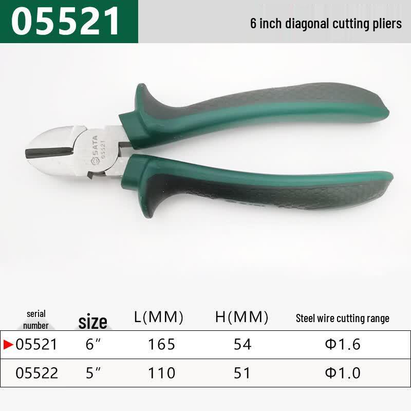 SATA Diagonal Cutting Pliers 05521 домашний