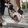 Spray Suppression for Cutting Machine and Angle Grinder, Control Attachment