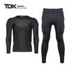 Rugby/Football Anti-collision Protective Gear Set: Padded Pants & Shoulder Pads for Goalkeepers - Tight-fitting, 3D Sports Equipment
