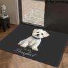 2D Flat-1PC Cute Dog Doorway Welcome Mats , Welcome mats for home decoration.