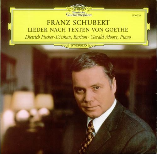 LP Record DIETRICH FISCHER DIESKAU, GERALD MO - Schubert Lieder Nach Texten Von Goe 2530229 DEUTSCHE GRAMMO 1972 Germany Classical Used