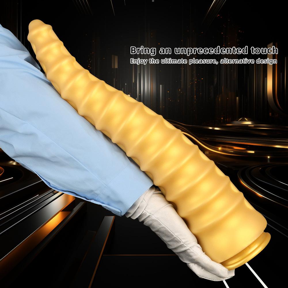 Silicone Pointed Layered Refreshing Black Horse Penis for Men and Women  Large Anal Plug Anal Plug Simulation of Masturbator