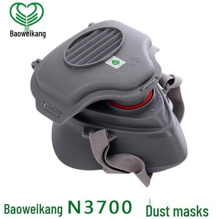 BaoWeiKang 3700 Dust Mask with Replaceable Filter for Industrial Use