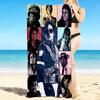 1Pc Pop Art Michael Jackson Collage Beach Towel, Quick Dry, Multi-Use for Beach Pool Gym Yoga Home Travel, Christmas, Halloween, Xmas Gift M929132