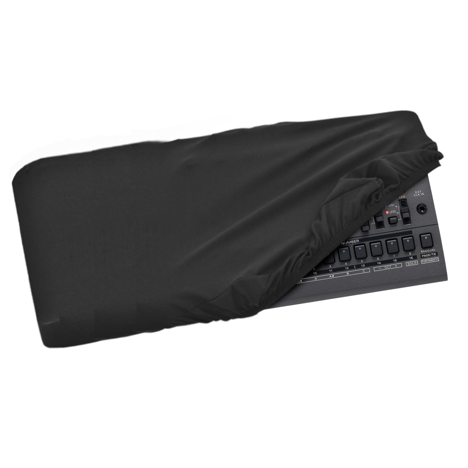 

Musiin Synthesizer Dust Cover, Compatible with Roland JD-08, JX-08, JU-06A, JU-06, JP-08, JX-03, and DK-01 Premium Chinlons, Dustproof, Soft Touch &