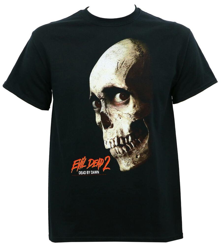 

Authentic Evil Dead 2 Dead By Dawn Color Movie Poster T-Shirt