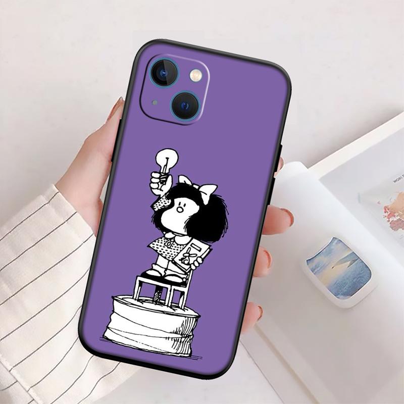 M-Mafalda Phone Case for Samsung Galaxy S20 S21 S22 Ultra FE + Plus A21S A22 A24 A25 A26 A30 A30S A31