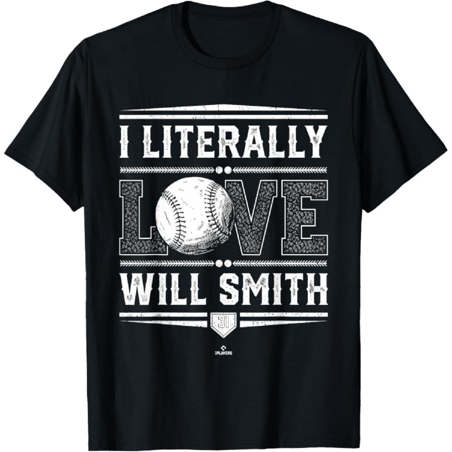 Я буквально люблю футболку Will Smith Kansas City Baseball MLBPA XXXXXL разноцветный