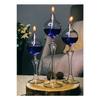 Drops Footed Glass Lamp Set Of 3 Oil Lamp