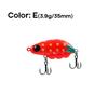 4cm Length Sinking Minnow 3.4g Weight Rock Pattern Micro Wobbler Stream Design Trout Style Crank Fishing Lures
