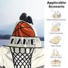 Basketball65 Personalized Text Blanket Throw Personalized Blanket Warmthful Decor Perfect for Bed Nap Home Decor Office All-Season Use