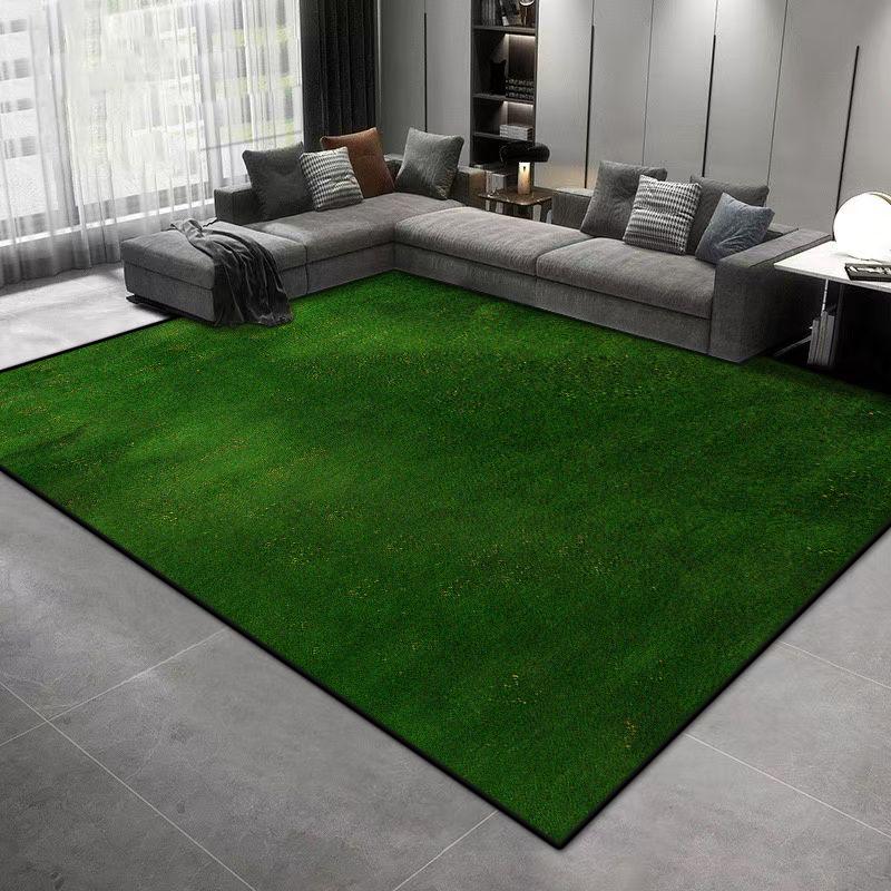 Modern Solid Color Carpet Luxury Bedroom Decoration Customizable Rugs Machine Washable Living Room Soft Fluffy Floor Mat Lounge