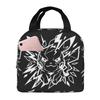 Custom P-Pikachus Portable Lunch Boxes Women Men Multifunction Cartoon Thermal Cooler Food Insulated Lunch Bag School Student
