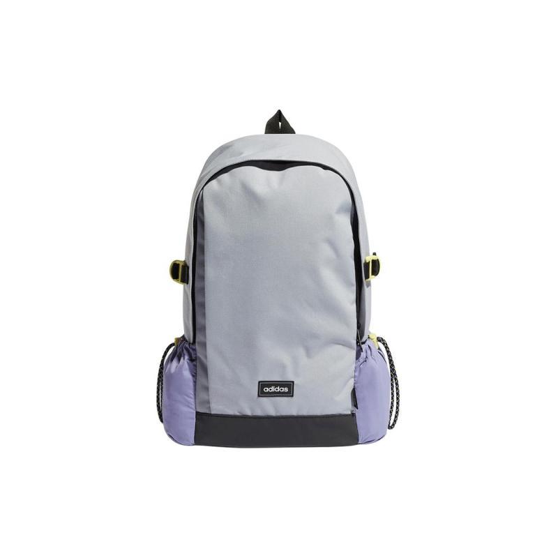 

Adidas Neo Recycled Polyester Backpack Medium Size Unisex Light Silver & Purple & Lemon Adidas HT6774