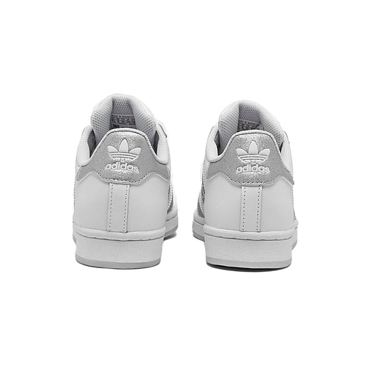 Adidas Originals Superstar Series Girls Are Awesome Retro Casual Low Top Kids Sneakers Kids Sneakers White Gray H67668