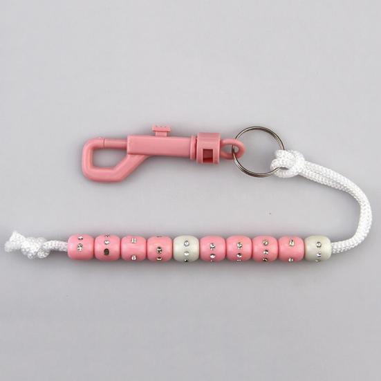 Golf Beads Score Counter with Clip Golf Stroke Score Count Keeper Putting Score Counter for Referee Caddy Golfer Golf Accessories