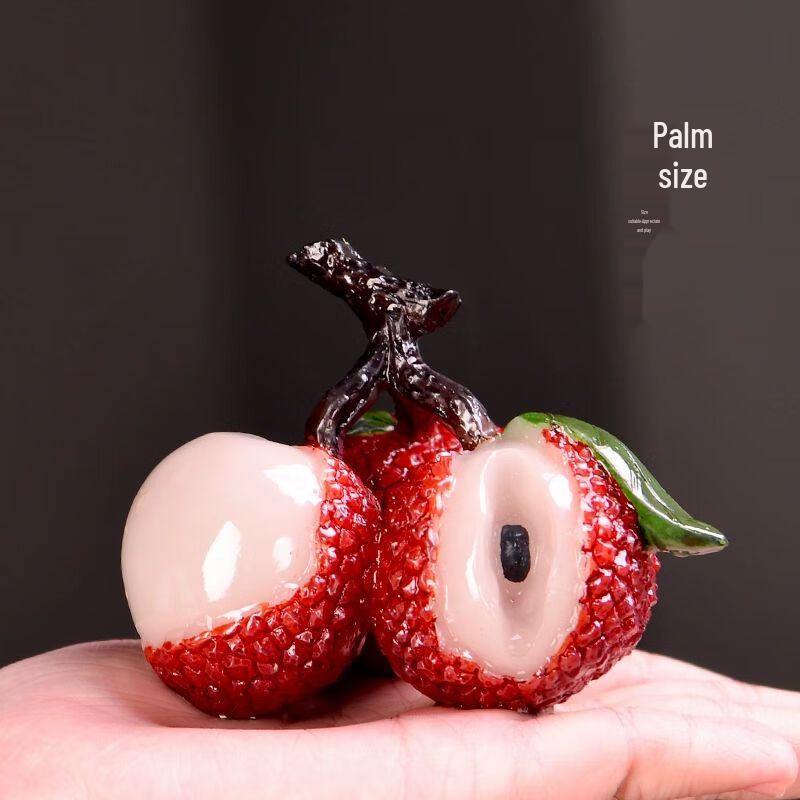 Ozdoba čajového mazlíčka z pryskyřice měnící barvu