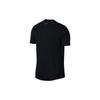 Nike Solid Color Logo Crew Neck Casual Short Sleeve T-Shirt Men Tops Black 892814-010