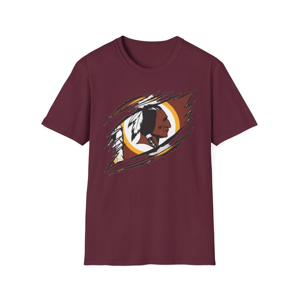 Old School Washington Redskins Logo T-Shirt Unisex T-Shirt L