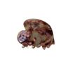 Side Clip Mini Hair Claw Acetic Acid Hair Grab Clip Retro Love Heart Hair Claw  Daily