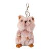 Cute Cartoon Kangaroos Keychain Plush Stuffed Animal Doll Pendant Keyring Bag Charm Backpack Decoration Car Key Decors