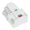 Dual Power Automatic Transfer Switch DIN Rail Mount 4P Generator Changeover Switch AC400V 63A