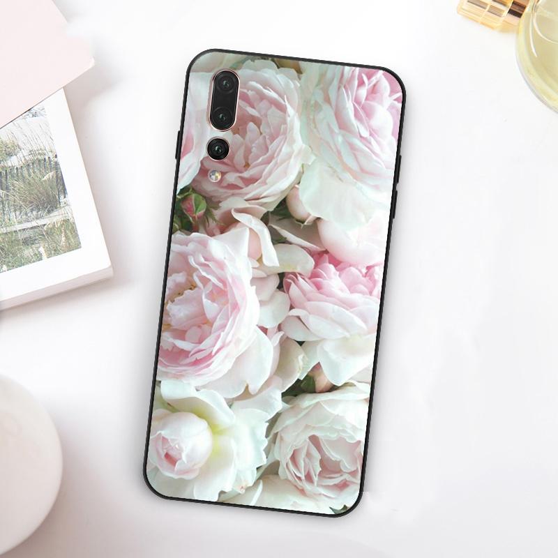 

Pink Roses Bouquet Flowers For Huawei Nova Y60 Y70 Y90 Y72 Y73 Y61 Y91 7i 8i 11i 12i 12s 9 10 SE P20 P30 P40 Lite Case Huawei Nova 8i