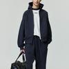 Fear of God Essentials Embroidered Classic Full Zip Hoodie Vintage Black Men Tops 192HO254782F