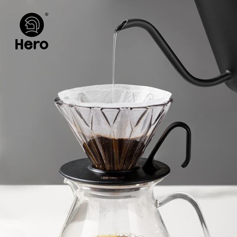 Hero Prism Glas Pour-Over Kaffeetropfer (1-2 Tasse)