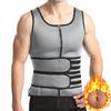 Herren Plus Size Sport Formwäsche Tanktop Taillenformer Korsett Design Schweißableitend Schlankmachend Fitness Körperformendes Top