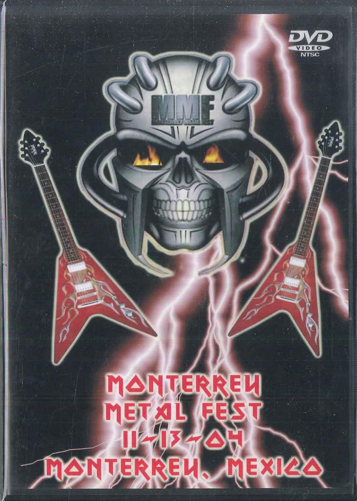 DVD VARIOUS - Monterrey Metal Fest 2004 (DVD-R) NONE NOT ON LABEL Non Japan Music Video Used