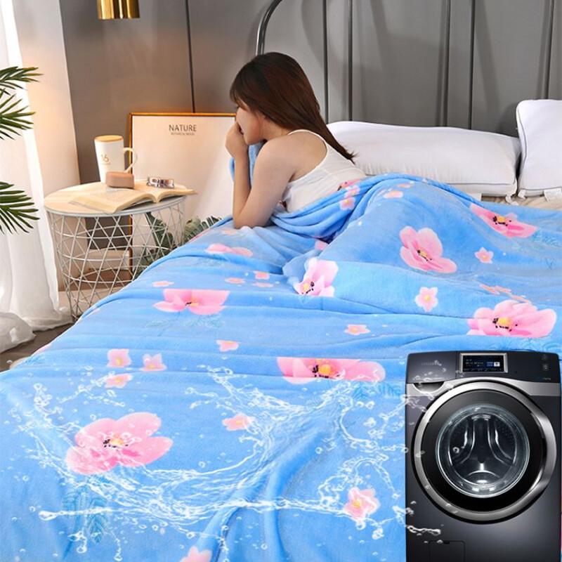 Meleg dupla vékony takaró rajzfilm egynapos takaró, puha flanel ágytakaró