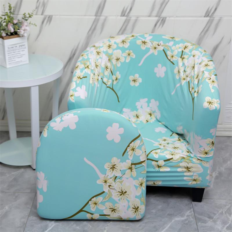 Stretch Single Sofa Slipcover Sofa Couch Cover Armchairs Chair Covers for Bar Counter with Seat Covers Funda De Sofá Individual