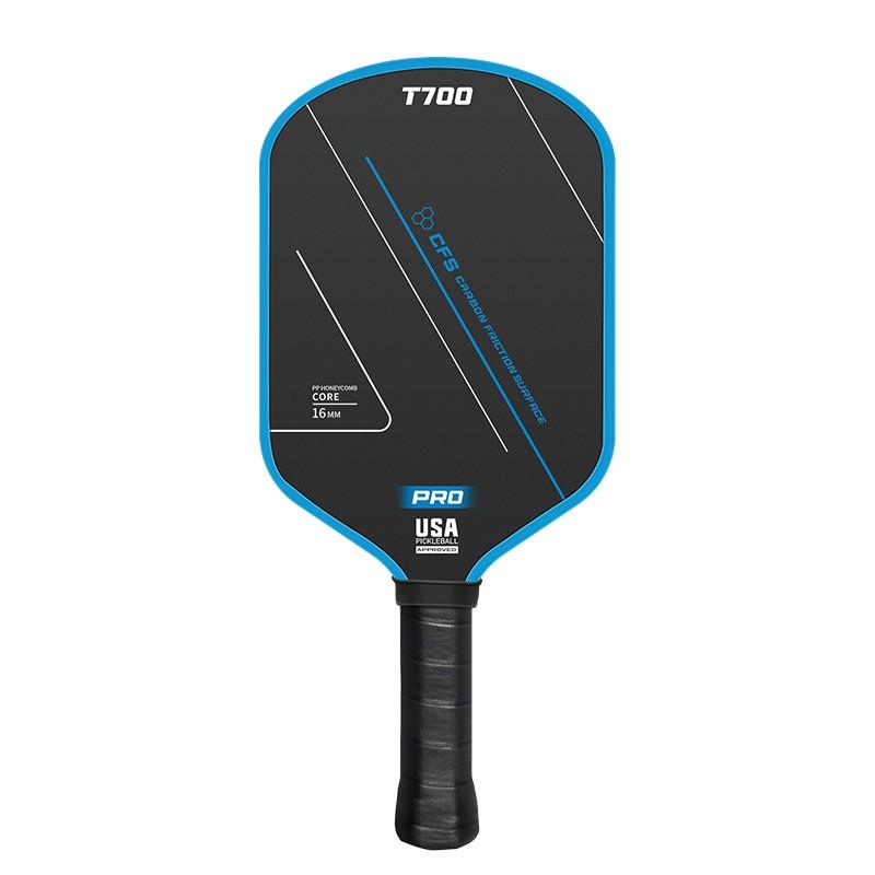 T700 Carbon Fiber Pickleball Paddle Textured Matte Surface 225g