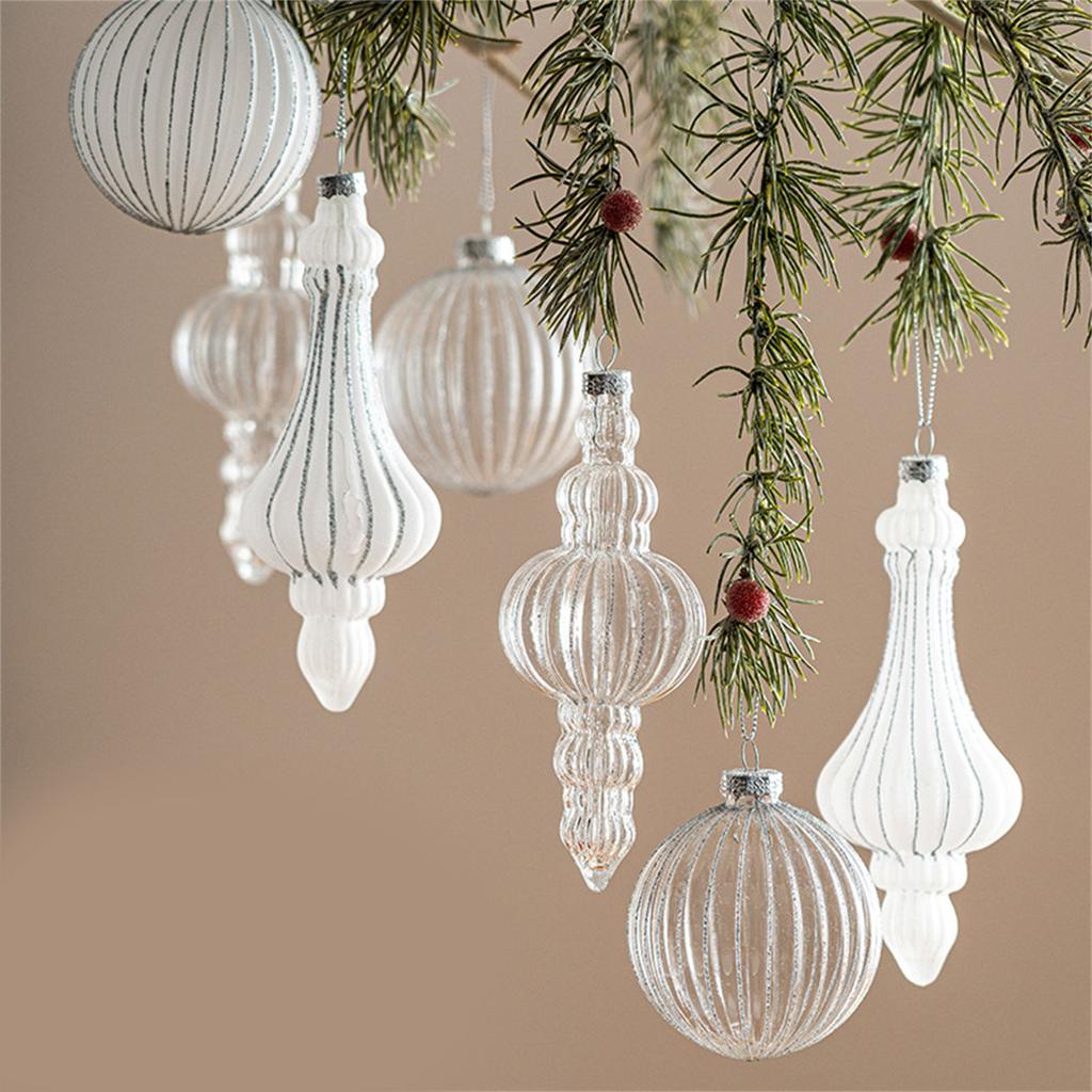 Christmas Tree Decorations Glass Christmas Balls Ornament Hanging Balls For Christmas Tree Home And Festive