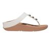 Fit Flop Womens/Ladies Mirror Dome Leather Toe Post Wedge Sandals