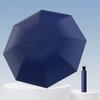 Heavy Duty Auto Folding Umbrella Windproof Reinforced Oversized for Students and Adults