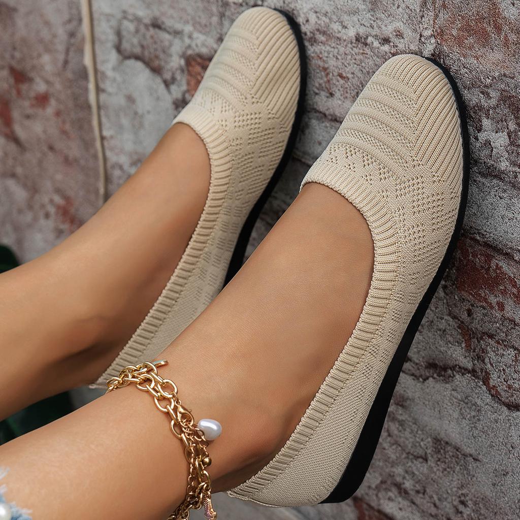Casual Tennis Shoes For Women Women'S Solid Color Thin Soled Slip Low Cut Flat Shoes Fashionable Fabric Upper TêNis Feminino