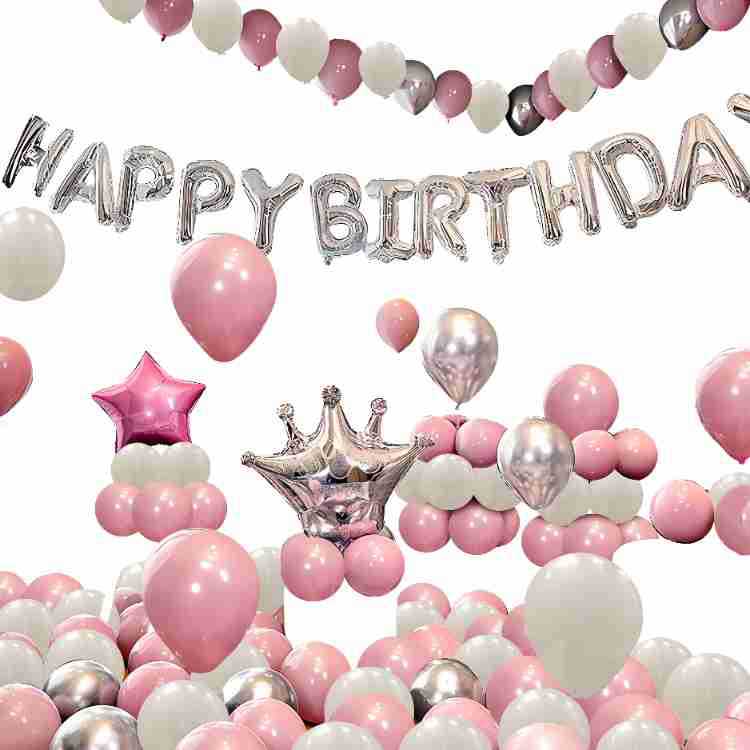 Girlfriend Birthday Balloon Set Dress Up Party Decorations Props Background Wall Premium Atmosphere