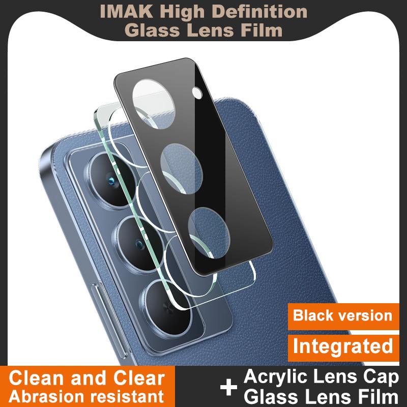 Für Realme P3x 5G Glas IMAK High Definition Glaslinsenfolie Schwarze Version
